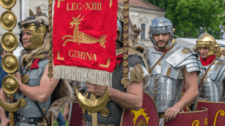 Soldiers of a Roman Imperial legion