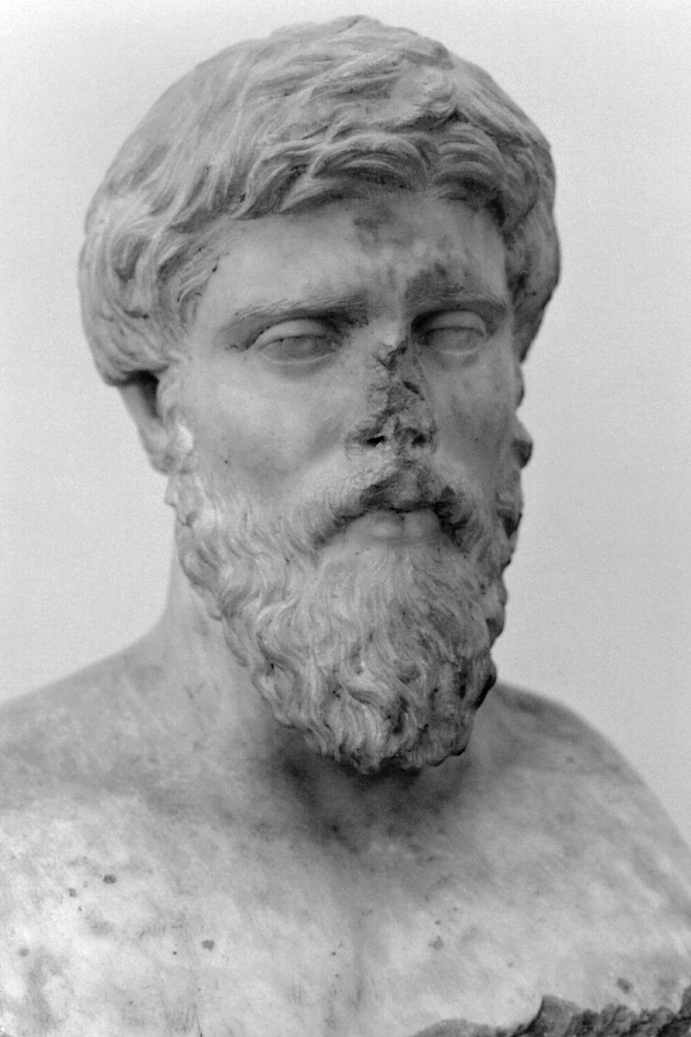 A 2nd century AD sculpture, possibly of Plutarch. Archaeological Museum of Delphi