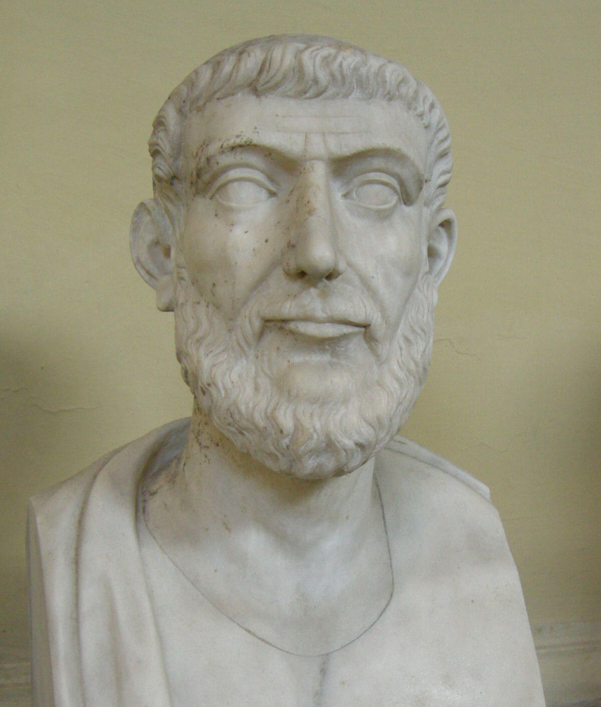 A bust of Appius Claudius Caecus