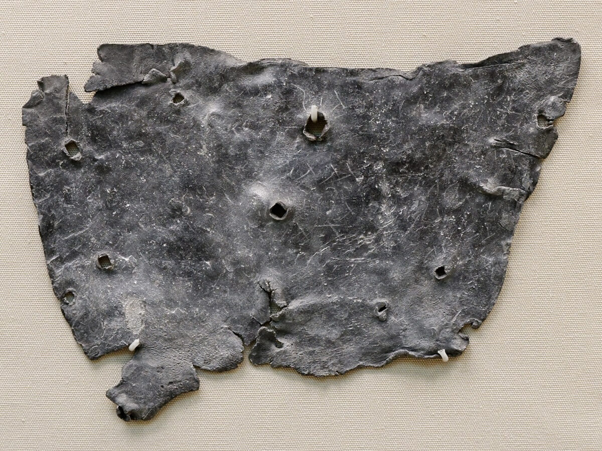 A Roman curse tablet found in London, England