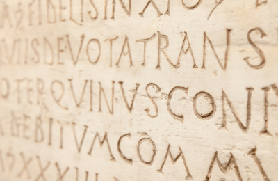 ancient latin font